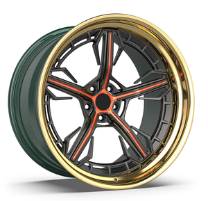 Roues concaves à lèvres profondes polies forgées 19 pouces Jantes en alliage fraisé 4x100 pour Toyota bmw e60 x5 vw <span class=keywords><strong>polo</strong></span> - Product Image 3