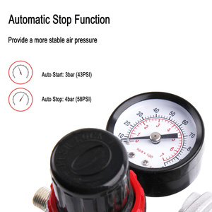 피스톤 유형 에어브러시 회화를 위한 작은 소형 전기 공기 압축기 펌프 - Product Image 6