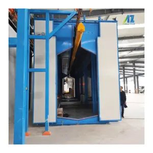 Powder Coating Line with Chemical Dipping Pretreatment Bath Tanks