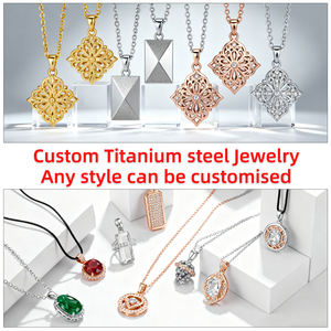 ओमी कस्टम गहने निर्माता डिजाइन लोगो हार इयररिंग्स स्टेनलेस स्टील गहने सोना - Product Image 5