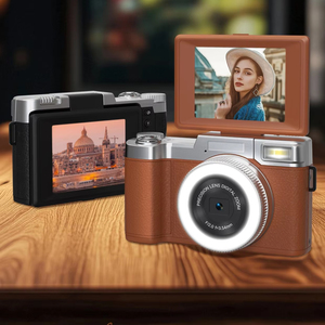 Appareil photo numérique en gros pour YOUTUBE Tiktok Vidéographie Photographie Portable Zoom 4X Ultra HD2.8 4K Fabrication OEM LOGO DSLR - Product Image 1