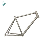 Professional <strong>Titanium</strong> <strong>Bike</strong> Frame <strong>Gravel</strong> Full Hidden Frame with Disc Brake 700c*55c Road Bicycle Frame High Strength <strong>Best</strong> Quality