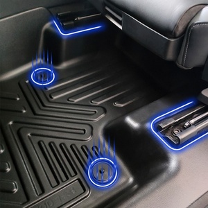 พรมปูพื้นรถยนต์ 5 มิติ ป้องกันทุกสภาพอากาศ ขนาดสั่งทำพิเศษ พอดีอย่างสมบูรณ์แบบ สำหรับรถยนต์ฮุนได ทูซอน ปี 2015-2020 - Product Image 6