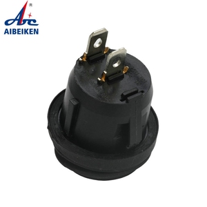 Abilkeen kcd1 loạt ngắn cơ thể loại vòng đầu phẳng nút dầu và không thấm nước Rocker chuyển đổi với 2pin thiết bị đầu cuối - Product Image 4