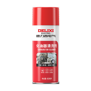 น้ำยาทำความสะอาดคาร์บูเรเตอร์ Delixi 450 มล. น้ำยาขจัดคราบน้ำมันสูตรเข้มข้นสำหรับเครื่องยนต์และชุดเรือนลิ้นปีกผีเสื้อ - Product Image 5