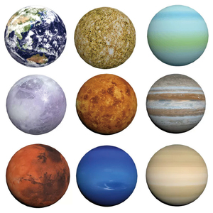TianYi Tech Decorazione Gonfiabile <span class=keywords><strong>Pianeta</strong></span> Marte Luna Terra Pallone Gigante in PVC da Appendere con Luce LED - Product Image 1