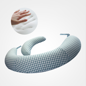 SUREWALHOME Oreiller <span class=keywords><strong>de</strong></span> <span class=keywords><strong>grossesse</strong></span> en forme <span class=keywords><strong>de</strong></span> C pour le corps, oreiller long pour le corps, oreiller <span class=keywords><strong>de</strong></span> soutien pour le sommeil, oreiller <span class=keywords><strong>de</strong></span> maternité, lot <span class=keywords><strong>de</strong></span> 2 pièces - Product Image 2