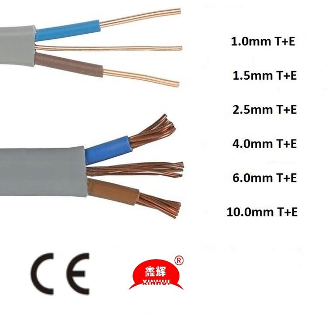 1.5MM SAA Cable AS/NZS5000 2.5MM Twin and Earth Wire TPS Cable Electrical Flat TPS Cable