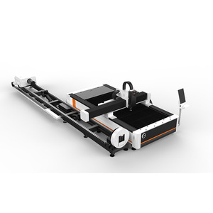 เครื่องตัดไฟเบอร์เลเซอร์แบบอัตโนมัติ รุ่น A-T Series สำหรับตัดแผ่นและท่อโลหะ  รองรับไฟล์ AI/DWG/BMP  ราคาประหยัด - Product Image 2