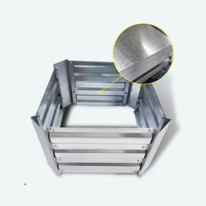 Trellis microgreen plateau de culture d'herbes jardin design personnalisé taille galvanisé à chaud fleurs herbes légumes lits - Product Image 5