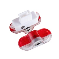 Lampe de projection laser pour voiture, applicable aux voitures Volkswagen, lampe de bienvenue Golf 4 Touran Caddy Beetle Bora, lumière de porte LED, signal