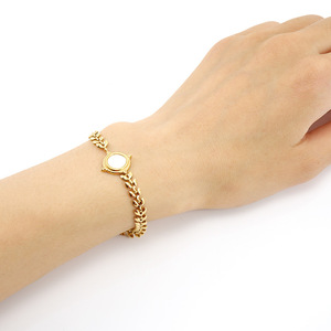 ZOGXIN Gold Wheat Ear Bracelet With Butterfly Charm For Women Jewelry Gift - Product Image 4