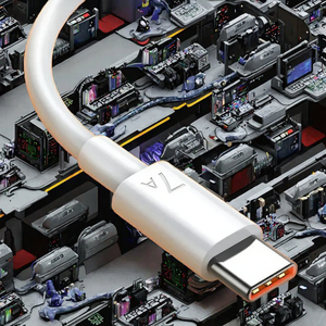 Cable <span class=keywords><strong>de</strong></span> carga USB súper rápido <span class=keywords><strong>7A</strong></span> 100W tipo C compatible con Mate 60 50 Nova 10 Honor <span class=keywords><strong>Redmi</strong></span> dispositivos Android Cable <span class=keywords><strong>de</strong></span> datos <span class=keywords><strong>de</strong></span> alta velocidad - Product Image 2