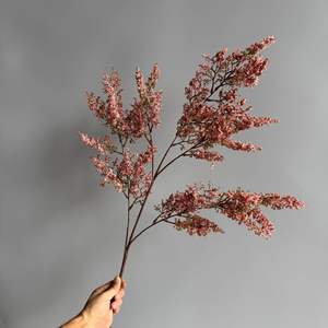 H-767 artificielle <span class=keywords><strong>Berry</strong></span> tige plantes mousse longue branche tige pour noël choix mariage maison fête centres <span class=keywords><strong>de</strong></span> table décor couronne - Product Image 5