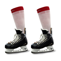 Chaussettes de hockey personnalisées résistantes aux coupures |   En stock pour une récupération immédiate