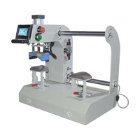 Presse à chaud pneumatique double station entièrement automatique pour le marquage à chaud des casquettes de baseball 110/220V