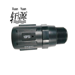 3/4 "điều chỉnh áp suất dòng chảy thấp BSP/vòi tưới nhỏ giọt 3/4" FHT x 3/4 "MHT 10-45 PSI điều chỉnh áp suất - Product Image 3