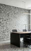 Dalles de terrazzo modernes pleine masse, découpées sur mesure, pour murs et sols en pierre, comptoirs, dessus de table et revêtements de sol intérieurs