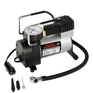 איכות גבוהה 12v מכונית מדחס חובה כבדה צילינדר יחיד צמיל צמיג נייד משאבת אוויר חשמלי - Product Image 5