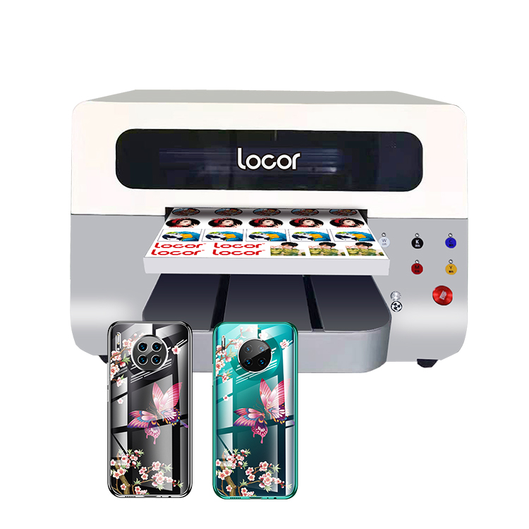 Factory locor A3 UV led flatbed plotter printer UV Flatbed impresora inkjet printing machine