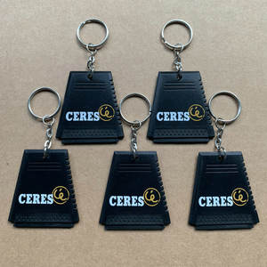 Hadiah <span class=keywords><strong>Promo</strong></span> mobil murah Logo kustom Mini plastik pengikis es sekop salju dengan gantungan kunci - Product Image 3