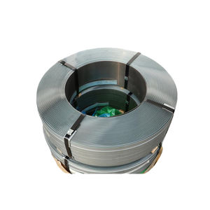 Pita Pengikat Logam Baja Tugas Berat untuk Penjualan Langsung, Pita Pengikat Gulung, Penyangga, Pita Pengikat Galvanis Datar - Product Image 1