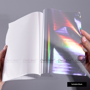 فيلم تغليف بارد مقاوم للانفجار، شفاف ذاتي اللصق، مقاوم للماء، هولوغرافي، للاستخدام الزراعي، مقاس A4، 70 متر × 70 متر، مناسب للعمل اليدوي. - Product Image 6