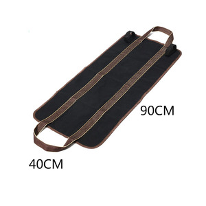 Large capacity firewood storage bag, Oxford wood storage bag with shoulder strap, foldable wood storage tote bag, <b>logging</b> bag - Product Image 5