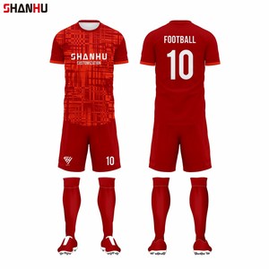 Uniformes <span class=keywords><strong>de</strong></span> Fútbol Personalizados Unisex con Impresión por Sublimación para Ropa <span class=keywords><strong>de</strong></span> Entrenamiento <span class=keywords><strong>de</strong></span> Fútbol, Ropa Deportiva, Chándal para Hombre y Mujer - Product Image 2