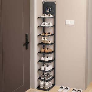 Zapatero Metálico de 9 Niveles para Entrada, Organizador de Zapatos Independiente, Ahorra Espacio, Venta al por Mayor - Product Image 4