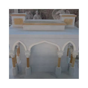 Produttori di pietra di dimensioni personalizzate in marmo progettati su misura per la vendita diretta <span class=keywords><strong>tempio</strong></span> di marmo per la casa - Product Image 1