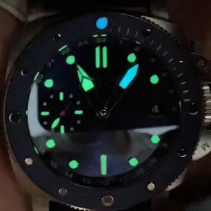 Montre de luxe pour homme de haute qualité, style Paneraies, automatique PAM 1507, boîtier en titane de 42 mm, super lumineuse, mouvement P.900, saphir - Product Image 6