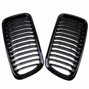 Pour BMW <span class=keywords><strong>E38</strong></span> 740i 740iL 750iL 4DR pare-chocs avant radiateur <span class=keywords><strong>calandre</strong></span> noir brillant - Product Image 2