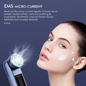 NEW 7 in 1 Microcurrent Facial Device Home Use Anti-Aging Device Skin Tightening Face <b>Machine</b> Facial <b>Massager</b> Light Therapy - Product Image 2