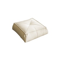 Pouf créatif, individuel, portable et pliable, garni de billes EPS, coins carrés, en tissu technique, canapé paresseux