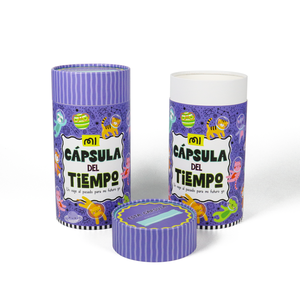 Couronne gagner tubes d'expédition bouchon tube de papier de qualité alimentaire cylindre d'emballage de thé boîtes cylindriques en carton tube de papier biodégradable stock - Product Image 3
