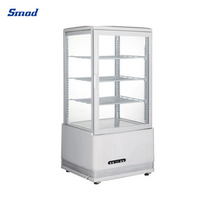 58l Countertop Displays Showcase Chiller Flat Glass Dss-58wr(3) Countertop Showcase - Product Image 3