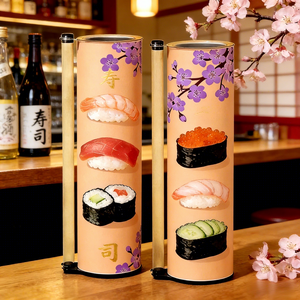 Tubes à <span class=keywords><strong>sushi</strong></span> biodégradables personnalisés, tubes à <span class=keywords><strong>sushi</strong></span> push-up, tubes à <span class=keywords><strong>sushi</strong></span> push-up - Product Image 1