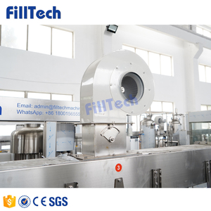 Machine de remplissage de boissons carbonatées 3 en 1, Machine d'embouteillage à Valve précise, usine de remplissage carbonatée 3 en 1 - Product Image 2