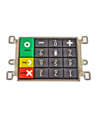 Clavier électronique à boutons poussoirs OEM personnalisés, clavier en caoutchouc silicone, clavier à membrane, clavier à commutateurs - Marque WALICO, certifié ISO