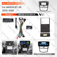 Système de navigation automobile tout-en-un avec écran central de 12,3 pouces, compatible avec MAZDA BT-50 2015-2020