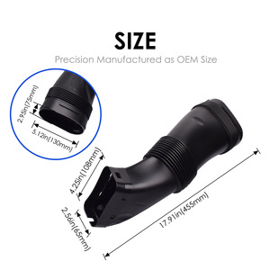 Manguera de Admisión de Aire para BMW 535i, 535i GT, 640i, 740i, 740i L, Pieza de Repuesto 13717582310 - Product Image 2