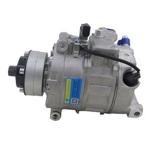 Compresseur de climatisation automobile 4F0260805AH AC 12V pour Audi R8 Q7 A4 A6 A8 Quattro Touareg 8K0260805H 4E0260805Q - Product Image 1