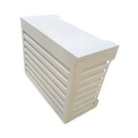 Aluminium avec peinture Couvercle de climatiseur Couvercle de climatiseur extérieur Couvercle de protection de climatisation