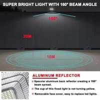 Impermeable Ip65 Premium 100W 200W 300W 400W 500W 1000W Alto Lumen Pista de tenis al aire libre Estadio deportivo Luz de inundación LED