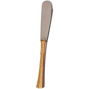 PARIJAT Handicraft Set 2 Steel Copper Dinnerware <b>Flatware</b> Tableware Cutlery Utensil Set for Home Restaurant Featuring Knives - Product Image 5