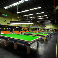 Table de billard/snooker sur mesure de style rétro classique avec pieds en bois massif sculptés sur mesure, fabrication d'usine, 7/8/9/10/12 pieds