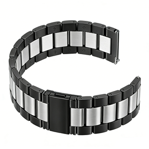 Correa de Acero Inoxidable de Primera Calidad con Cierre Magnético de Liberación Rápida para Reloj Samsung Galaxy <span class=keywords><strong>8</strong></span> <span class=keywords><strong>7</strong></span> 6 5 4 FE Pro Classic Active 2, Correa de Metal - Product Image 6