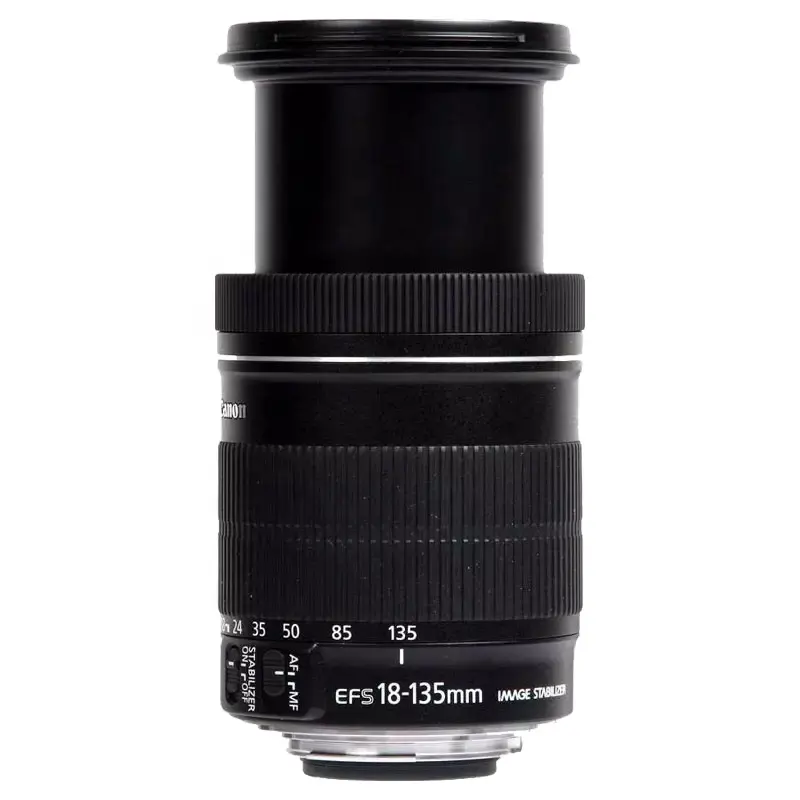 DF بالجملة عدسات كاميرا أصلية مستعملة EF-S 18-135mm f/3.5-5.6 IS USM عدسة مقياسية SLR للتكبير والتصغير