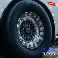 Jantes en alliage d'aluminium forgé RCSR 15-18 pouces pour course de dragster, pour Corvette Z06 GT-R RS3 Huracan Hellcat pour R8